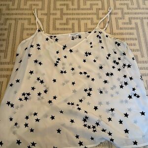 White Star silk cami